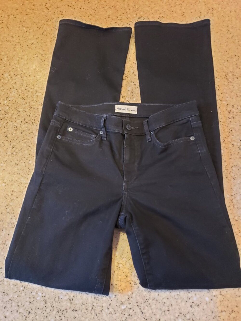 Gap 1969 Black Jeans. Size 29T.